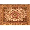 thumbnail image 1 of Ahgly Company Indoor Rectangle Medallion Orange Traditional Area Rugs, 4' x 6', 1 of 1