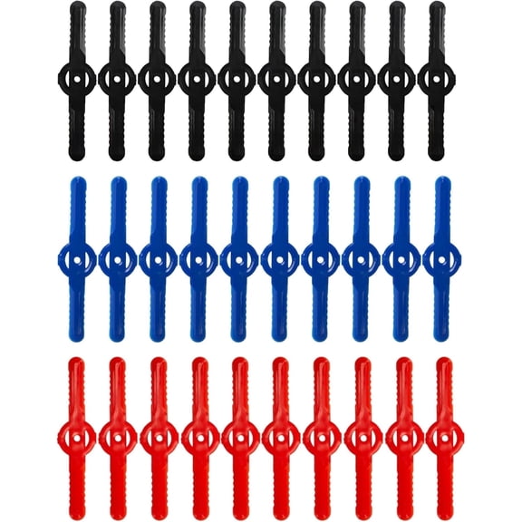 30 Pcs Grass Trimmer Head Plastic Replacement Blades, String Trimmer Head Blades Replace