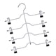 thumbnail image 1 of Clip de soporte para pantalones Advancent 4 niveles Ajustable Almacenamiento, 1 of 6