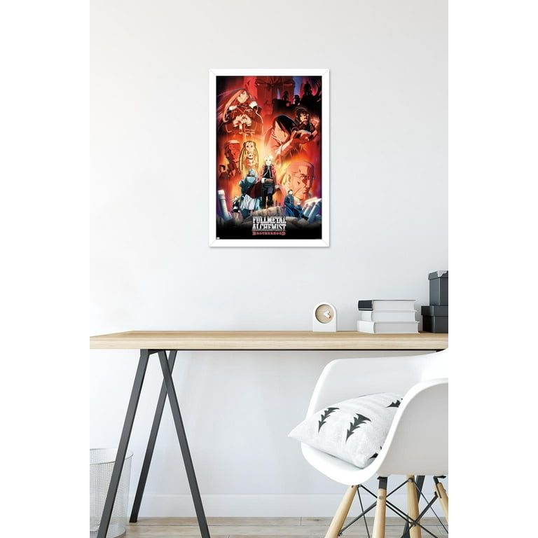  ZKFG Fullmetal Alchemist Brotherhood Anime Poster Classic  Adventure Canvas Art Poster and Wall Art Picture Print Modern Family  Bedroom Decor Posters 12x18inch(30x45cm): Posters & Prints