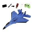 thumbnail image 2 of Avión RC de juguete RC de espuma modelo de avión de juguete anticaída anticolisión Jet Fighter RC planeador fácil de controlar para niños y adultos Azul, 2 of 9