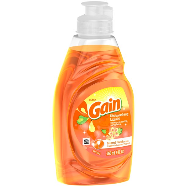 Gain Ultra Island Fresh Dishwashing Liquid 9 fl oz