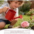 thumbnail image 4 of CoreLiving Indoor Outdoor Watering Can for Plants and Flowers, Red Iron Watering Pot with Spray Function for Garden Home and Bonsai Care, 4 of 8