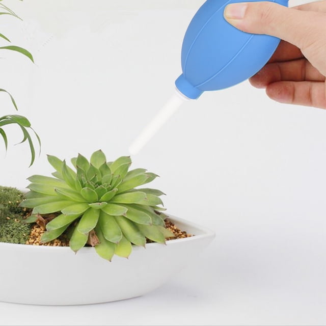Soplador de polvo para plantas, herramienta de limpieza de plantas con cámara, soplador de polvo multifuncional para plantas, rendimiento sólido
