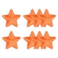 thumbnail image 1 of Parches de Lentejuela en Forma de Estrella Uxcell, Parches Bordados para Ropa y Accesorios Naranja 3.5"x3.5", 1 of 6
