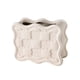 thumbnail image 5 of Jarrón de cerámica para decoración de flores secas, artesanías, jarrones de porcelana para mesa. Beige, 5 of 9