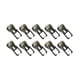 thumbnail image 1 of 10 Piezas Panel Lámpara Clips Resorte Soportes Iluminación Ganchos Fijación Acero Laminado Frío Fáciles de Colocar Adecuados para Lámparas Empotradas Renovación de Oficinas, 1 of 9