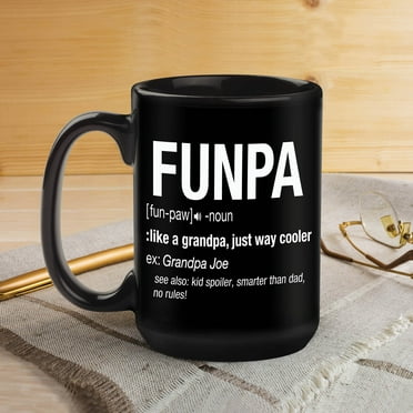 Funpa Black 15 oz. Mug