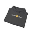 thumbnail image 4 of Stay Positive  shirt Unisex Heavy Blend™ Hooded Sweatshirt, 4 of 4