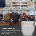 thumbnail image 4 of HLONK Glass Tea Convenient Canister Containers with Lids Small and Fresh Multifunction, 4 of 6