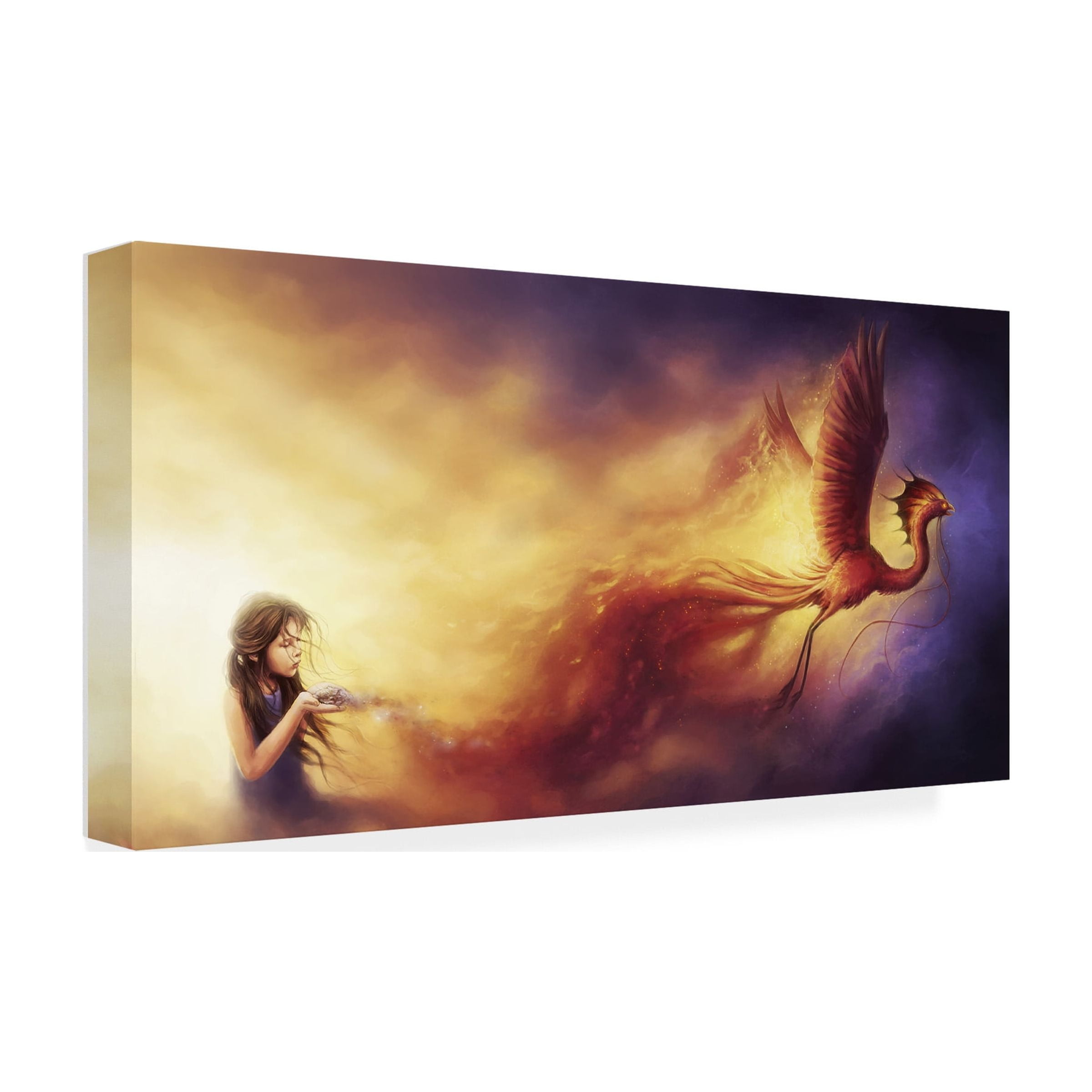 JoJoesArt 'Out of the Ashes' Canvas Art
