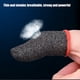 thumbnail image 5 of Injueey Juego de 2 uds. De mangas para los dedos, antideslizante, transpirable, protección de pantalla, Kit de guantes de punto, accesorios de Videojuegos y accesorios Rojo, 5 of 6