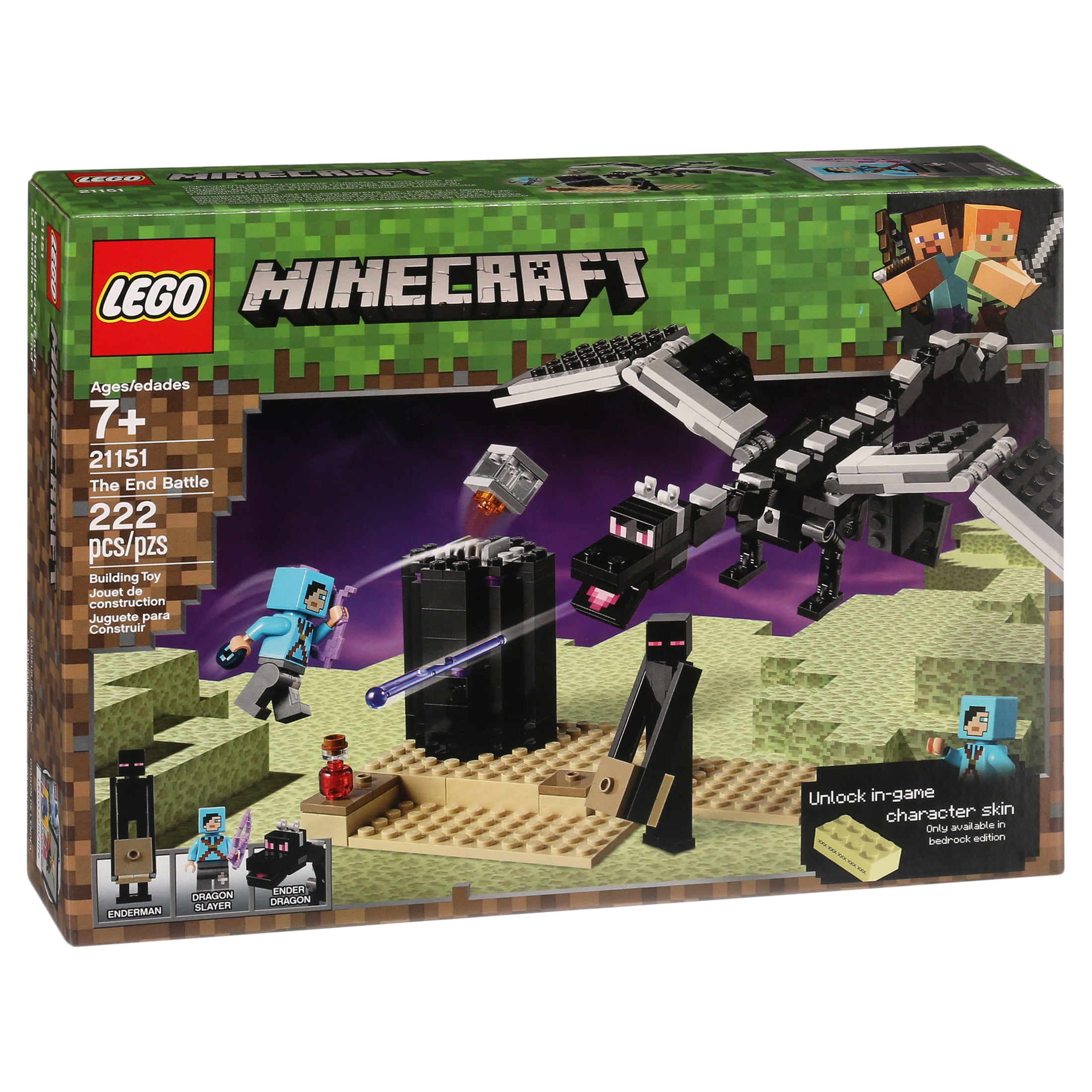 LEGO MINECRAFT DRAGON SLAYER FROM SET 21151 VERY RARE 