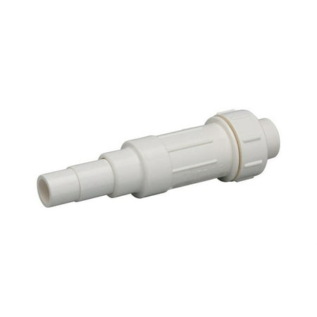 511-53-12-12B Pipe Fitting PVC solvent Weld Adjustable Repair Coupling 1/2-In. - Quantity 1