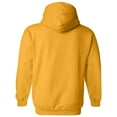 thumbnail image 6 of UGP Campus Apparel New Orleans Baseball Script - Hometown Pride, Pitcher Hoodie - Small - Gold, 6 of 6