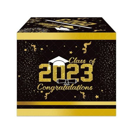 

Virmaxy Home Decoration Housewarming Gifts Season Of Graduation Party Scene Layout Props Message Box Graduation Scene Activity Lottery Box Ballot Box