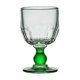 thumbnail image 1 of 200 ml Retro Crystal Glass, Beaded Wine Glass, Cup, Cocktail Whiskey Glass, for Home, Cold Drink, Juice, Transparent Green Cup, 1 of 5