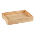 thumbnail image 2 of DOLITY Ice Serving Tray Wooden Ice Chilled Ice Platter for Home Wedding Celebration L Rectangle, 2 of 9