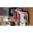 thumbnail image 3 of Titi Racer Modern GTI Wood Twin Race Car Bed with Remote Control in White, 3 of 10