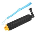 thumbnail image 1 of Anti-slip Floating Design ABS Diving Monopod, Floating Hand Grip, For Motion Camera Swimming Snorkeling Surfing Yellow, 1 of 8