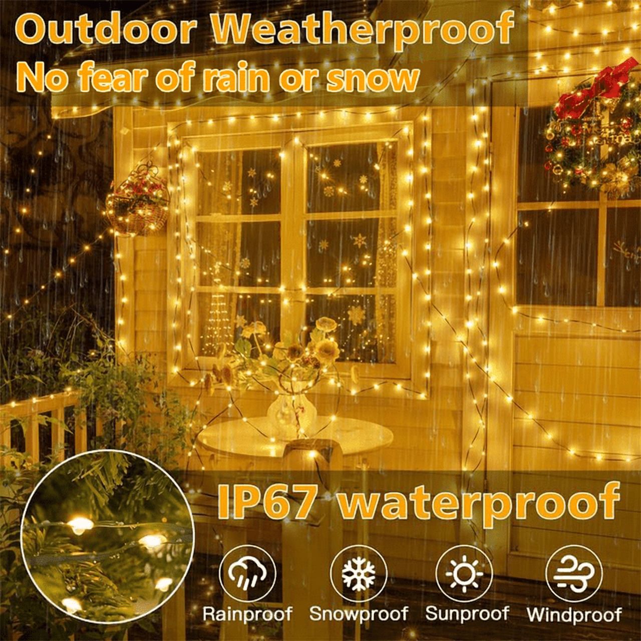 Avoxezor 1000 LED Christmas String Lights, 340ft photo 6