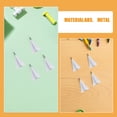thumbnail image 3 of WHAMVOX 18 Pcs Broches d'Avion Blanches Polyvalentes pour Tableau en Liège Affichage Photo et Notes de Bureau, 3 of 8