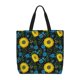 thumbnail image 1 of Easygdp Sunflowers And Blue Flower Bolsa Tote para Mujer, Bolso de Hombro para Trabajo, Playa, Viajes, Compras y Supermercado, 1 of 7