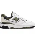 thumbnail image 1 of New Balance 550 White/Dark Olivine BB550DOB Men’s Size 9 Shoe Casual Sneakers, 1 of 5