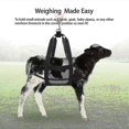 thumbnail image 5 of Calf Sling For Weighing Animals Heavy Duty Hanging Weight Scale Sling With Adjustable Straps For Weighing Calves Lambs Goats, 5 of 5
