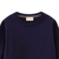 thumbnail image 3 of Gubotare Little Boy Crewneck Sweatshirt Little Boys Sweatshirts Kids Long Sleeve Crewneck Pullover Cartoon Print Shirts Size 6 (Dark Purple,6 Years), 3 of 3