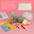 thumbnail image 3 of MesaSe Beginners Crochet Kit  Animals Crochet Kit for Beginners Crochet Knitting Kit Dinosaur, 3 of 7