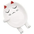 thumbnail image 1 of Ceramic Spoon Rest,Cartoon White Cat Spoon Rests,Multi-Functional Utensil Spoon Rest Holder, 1 of 4