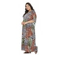 thumbnail image 4 of Caftans Longs pour Femmes Grande Taille Robe Caftan Robe de Soirée Fête Été Plage Robe d'Été Manches Kimono Longues Robes Décontractées en Ligne, 4 of 7