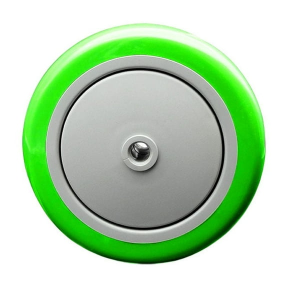 SCC - 5" Green Poly on Polyolefin Wheel Only - 3/8" Bore - 350 lbs Capacity