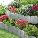 thumbnail image 5 of 10 Uds Borde de Jardín Valla Decorativa Piedra Embellecedor Martillo Empalizada Entrelazada Baoblaze paisajismo fronterizo, 5 of 8