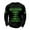 Black, variant on IWRICH Men's St. Patrick's Day Shirt Waffle Irish Shamrock Printed Shirts Crewneck Long Sleeve Slim Muscle Tops Holiday Clothes White XL
