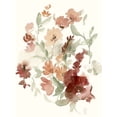 thumbnail image 2 of Goldberger, Jennifer 25x32 White Modern Wood Framed Museum Art Print Titled - Waning Bouquet I, 2 of 4