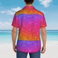 thumbnail image 6 of Daiia Holiday Shiny Hawaiian Shirt for Men Gentle Cotton Regular Short Sleeve Casual-XX-Large, 6 of 9