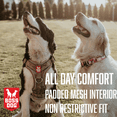 thumbnail image 3 of Boss Dog ProSeries Dog Harness No Pull Padded Reflective Durable Tan Camo, LG, 3 of 8