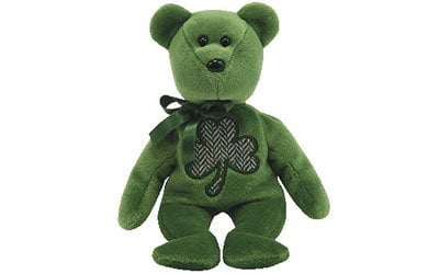 st patrick's day ty beanie baby
