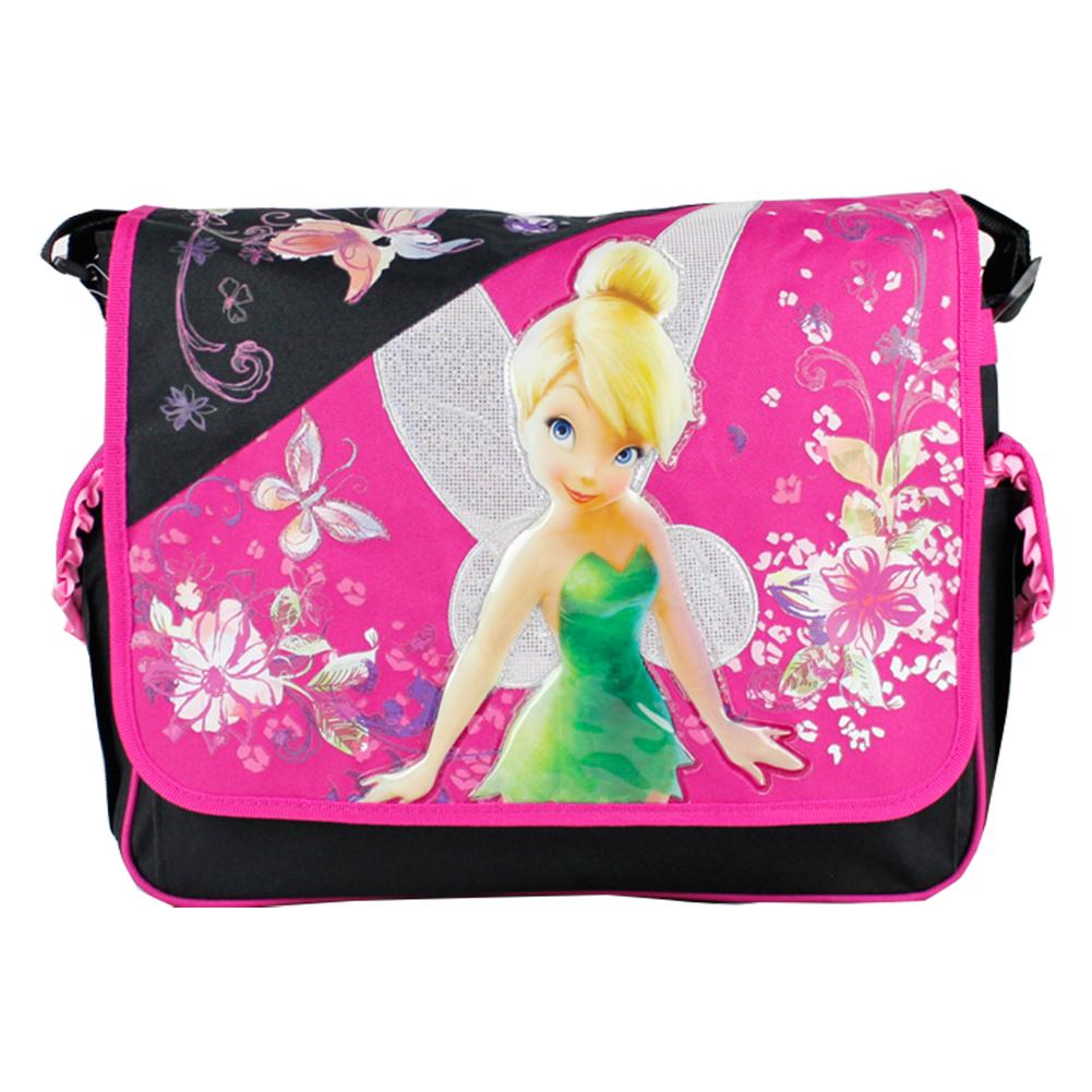 Messenger Bag Disney Tinkerbell Flutter Breeze New School Book Bag 615864
