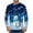 Dark Blue, variant on Fengactive Men's Christmas Snowman Sweater Funny Party Graphic Sweatshirts Xmas Long Sleeve T-Shirts Pullover