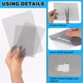 thumbnail image 3 of ShenMo 10pcs Window Screen Repair Patches Kit, Self Adhesive Screen Window Mesh Repair Fiberglass Window Repair Kit Screen Door Repair Kit for Repairing Screen Windows Doors Tents Nets, 3 of 5