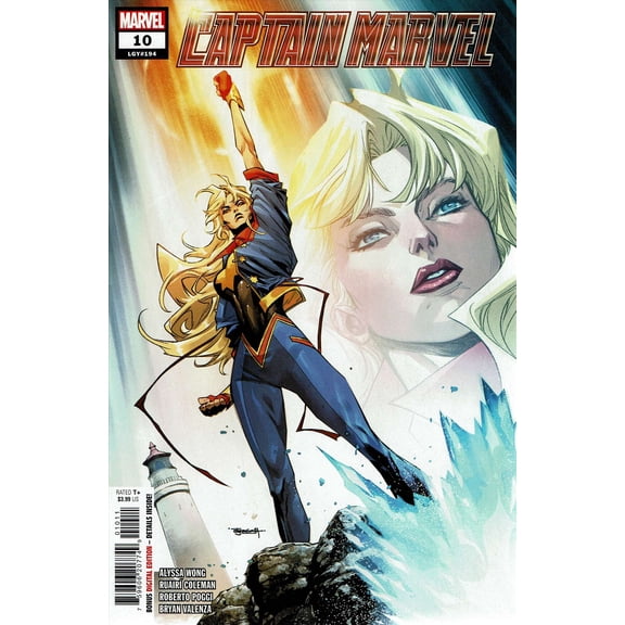 Captain Marvel (12th Series) #10 VF ; Marvel Comic Book