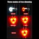 thumbnail image 1 of Accesorios para ciclismo al aire libre, luz LED para bicicleta, luz LED para bicicleta con batería, luz trasera para bicicleta diseñada para profesionales, 1 of 9