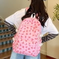 thumbnail image 5 of Miaoju Backpack for Teens Backpack School Bookbag 3 in 1 Set Back to SchoolPink, 5 of 5