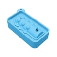 thumbnail image 4 of Bandeja Moldes Cubos Hielo en Forma Mace Silicona para Pastel Bricolaje Chocolate () Azul, 4 of 6