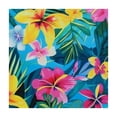 thumbnail image 4 of Acheng Flowers Leaves Maximalism Square Table Cover 100% Polyester Fiber 36*36, 4 of 8