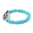 thumbnail image 3 of Joyas de Colgante de Búho Turquesa para hombres y mujeres Sunnimix Pulsera de cuentas de piedras preciosas, 3 of 8