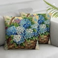 thumbnail image 3 of nygtbtfer Flower Decorative Throw Pillow Set of 2, Our Life , Enjoy The Little Things Sofa White, 3 of 7
